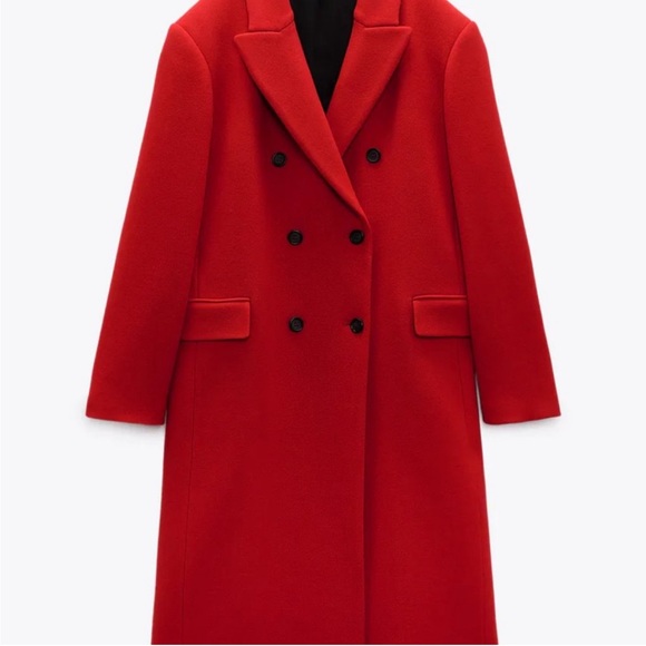 NWT ZARA WOOL BLEND MENSWEAR COAT - Picture 5 of 14